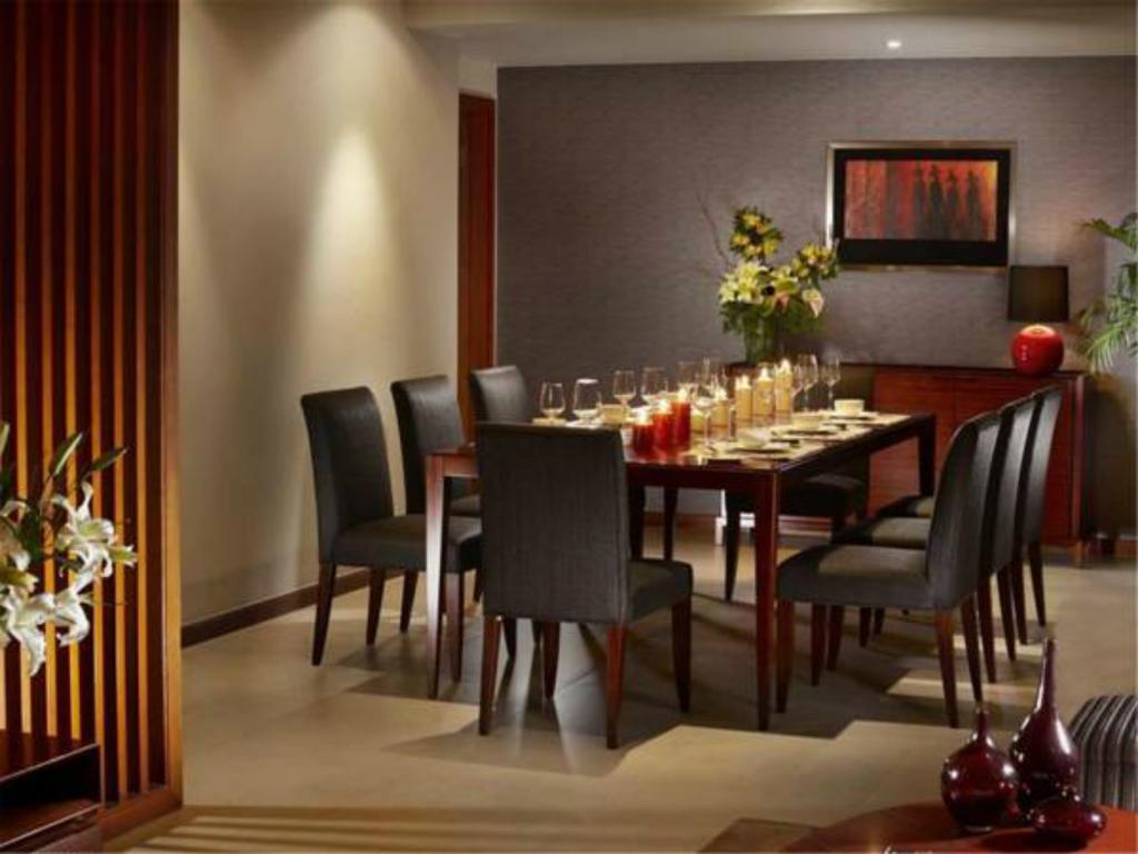 Oakwood residencia Shanghái Restaurante foto